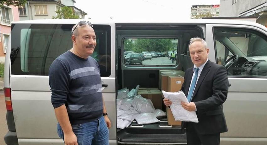  Генералното консулство на Турция в Бургас дари защитни облекла на Търговище