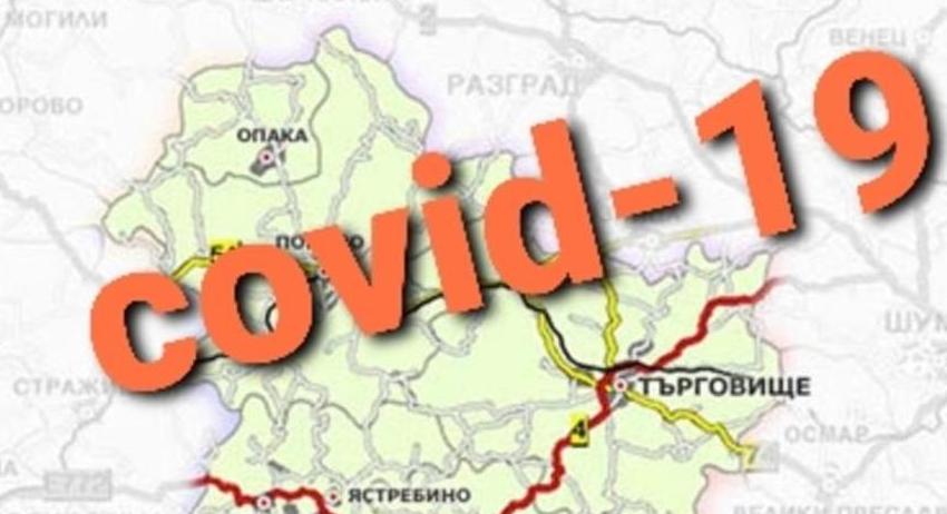 17 случая на COVID-19 в област Търговище