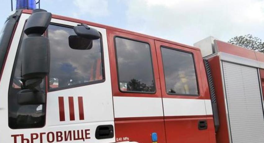 Гасиха пожар в землището на Паничино 