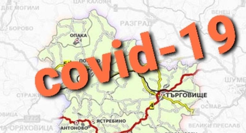 6 случая на COVID-19 в област Търговище