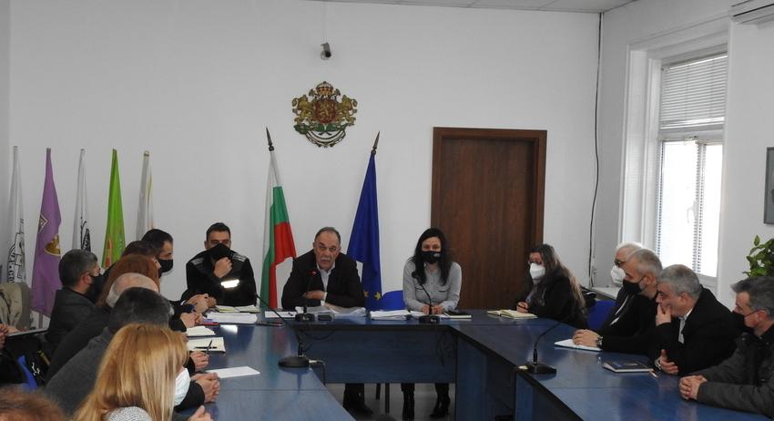 Първо заседание на координационния център за бежанци от Украйна 