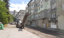 Започнаха ремонтите на улици от капиталовата програма в Търговище