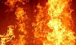Мъж с обгаряния след пожар в къща в село Осен