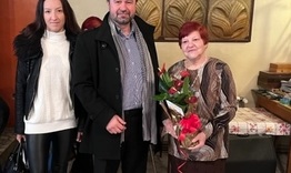 Посещение на д-р Светослав Стефанов и Деница Константинова в клуб "Дръзновение"