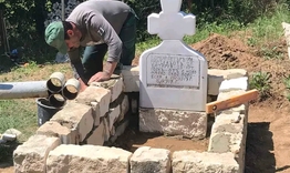 Гробът на български войник от с. Кошничари е реставриран и осветен след 105 години