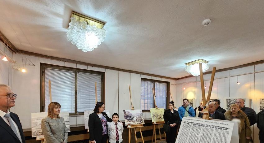 Областният управител на област Търговище Гергана Цонева откри официално изложбата "ДА БЪДЕШ СВОБОДЕН!"