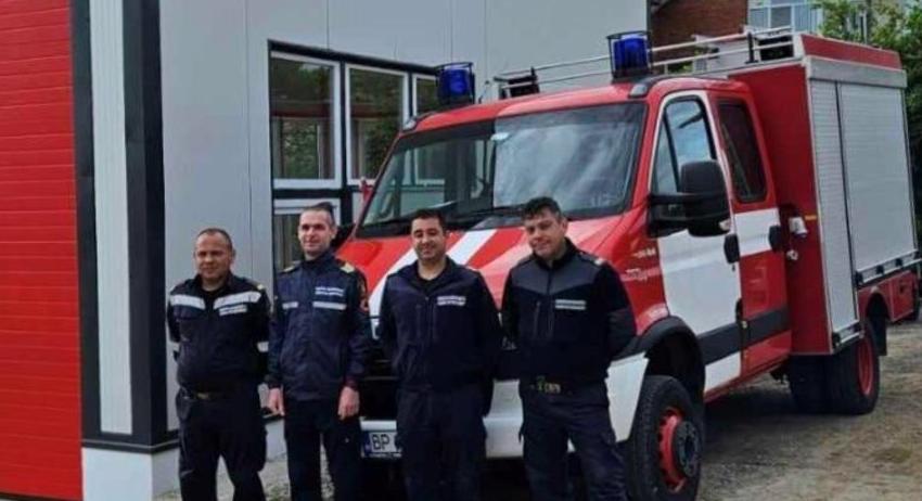 Четирима пожарникари от Антоново с награда от директора на Главна дирекция „ПБЗН“