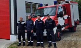 Четирима пожарникари от Антоново с награда от директора на Главна дирекция „ПБЗН“