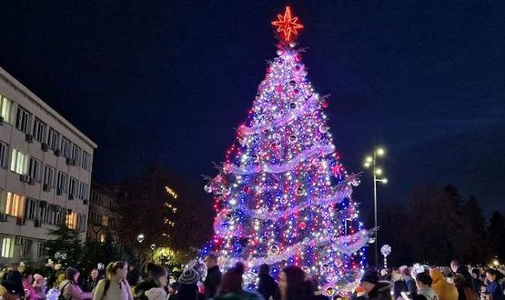 Градската коледна елха в Търговище ще грейне на Никулден