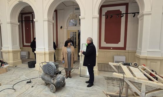 Министърът на финансите в оставка Теменужка Петкова бе на посещение в Търговище 