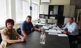 Обсъдиха състоянието на временната база на ЦСМП